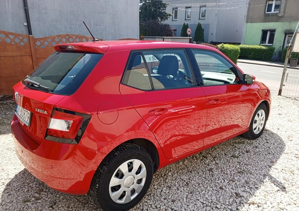 Skoda Fabia cena 35800 przebieg: 76000, rok produkcji 2015 z Nowogród Bobrzański małe 232